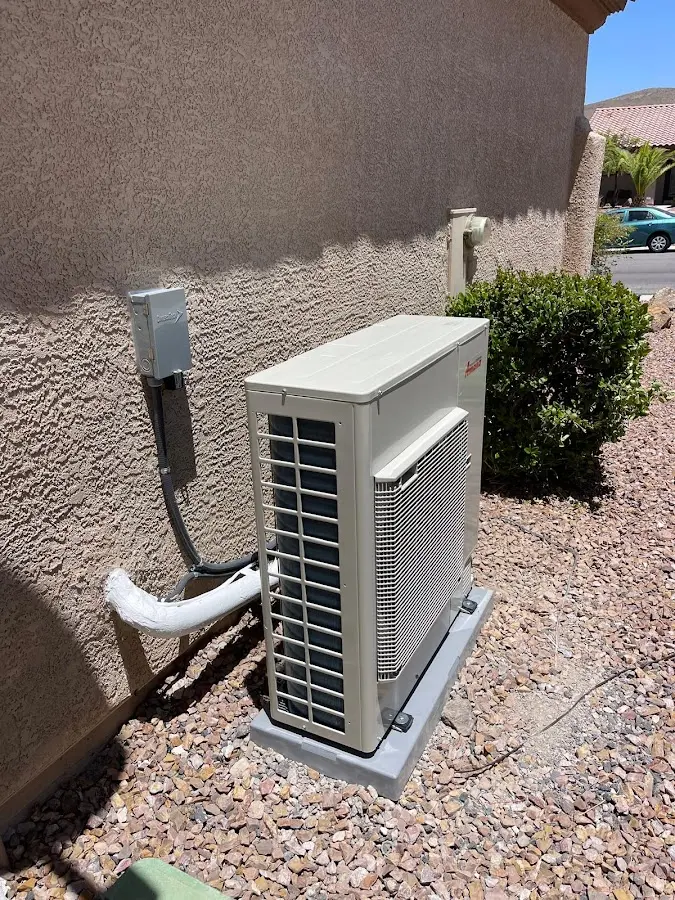 Residential air conditioning condenser unit in Upper Saucon